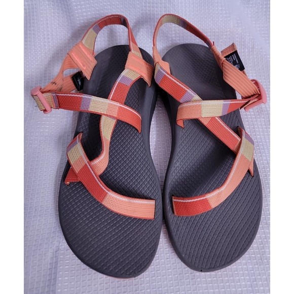 Chaco Shoes - Chaco Z/cloud Orange Sandals Women's 10